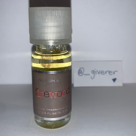 Firewood 🔥 Home Fragrance Oil Bath & Body Works / Slatkin & Co - Picture 1 of 8